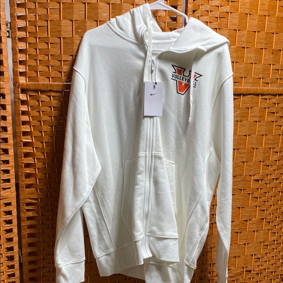 Nike Other - Nike White Volleyball Hoodie